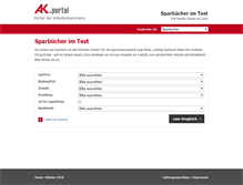 Tablet Screenshot of ak-bankenrechner.at